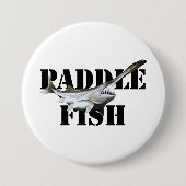 Paddlefisch Button (Vorderseite)