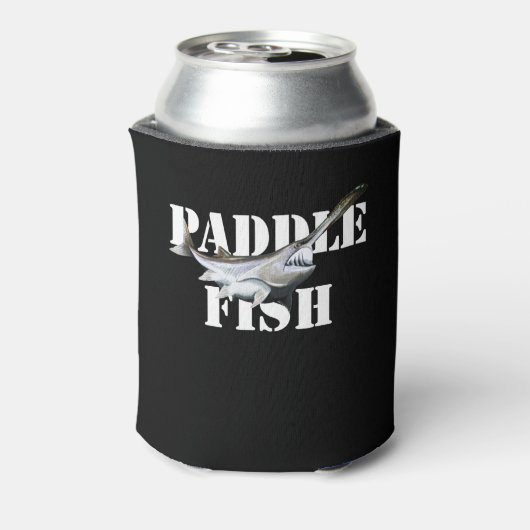 Paddlefisch Dosenkühler (Kanne Rückseite)