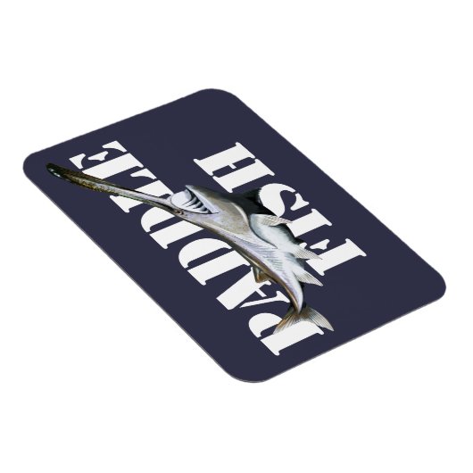 Paddlefisch Magnet (Rechte Seite)