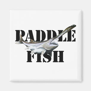 Paddlefisch Magnet