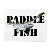 Paddlefisch Magnet (Horizontal)