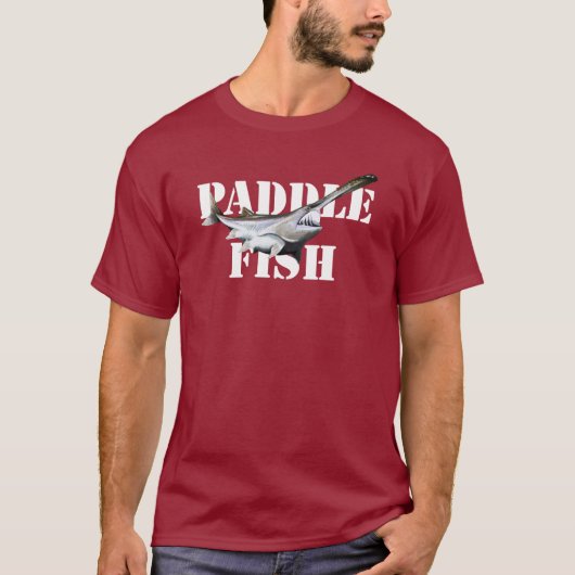 Paddlefisch T-Shirt (Vorderseite)