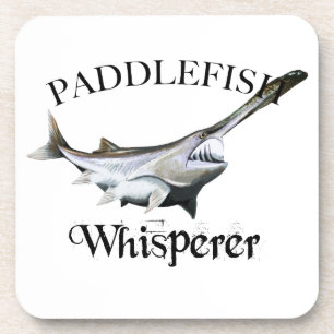 Paddlefish Whisperer Getränkeuntersetzer