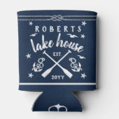 Paddles im Lake House Anchors Custom Navy Strike Dosenkühler (Rückseite)