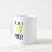 Paddles und Ball Kaffeetasse (Vorderseite Links)