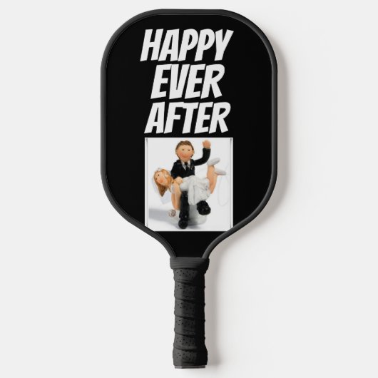PADDLES WEDING COUPLE FUNNY PICKLEBALL (Vorderseite)