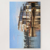 Paddlesteamer, früh morgens, Mannum Puzzle (Vertikal)