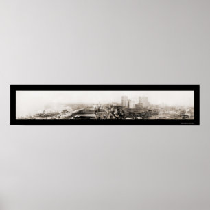 Paddlewheeler Memphis Foto 1910 Poster