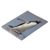 Paddling Gentoo Notebook Notizblock (Linke Seite)