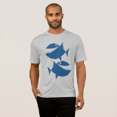 Paddling Piranhas Adulter T - Shirt (Vorne ganz)