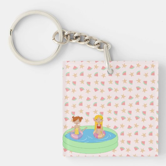 Paddling Pool Schlüsselanhänger (Vorderseite)