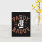 Paddy Baddy Irish Boxing Fan Geschenk Karte (Gelbe Blume)