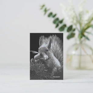 Paddy Cake, Eichhörnchen-Lesezeichen Mitteilungskarte