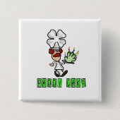 Paddy Cake St Patricks Day Buttons (Vorderseite)