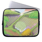 Paddy-Feld Laptopschutzhülle (Vorderseite)