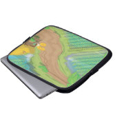 Paddy-Feld Laptopschutzhülle (Vorne Knopf)