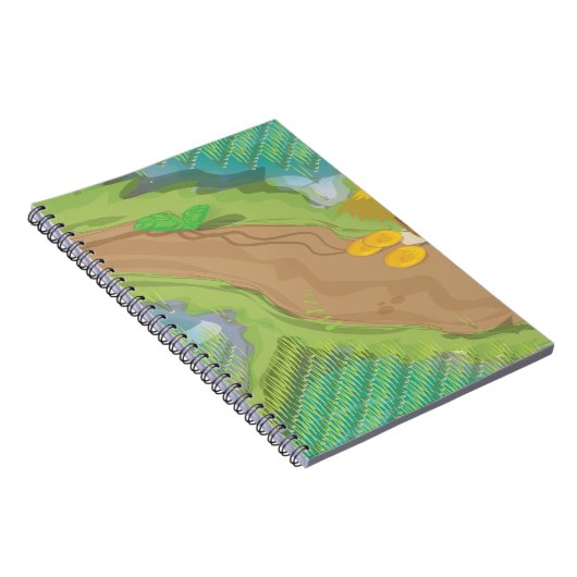 Paddy-Feld Notizblock (Rechte Seite)