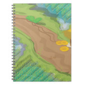 Paddy-Feld Notizblock (Vorderseite)