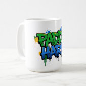 Paddy Hard St. Patrick's Day Kaffeetasse (Vorderseite Links)