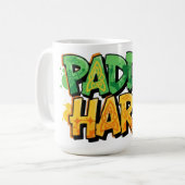 Paddy Hard St. Patrick's Day Kaffeetasse (Vorderseite Links)