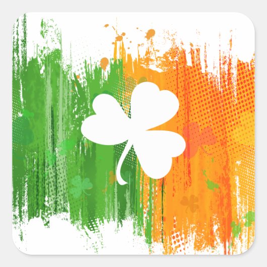 Paddy Ink Lucky Clovers Aufkleber (Vorderseite)