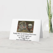 Paddy Karte (Rückseite)