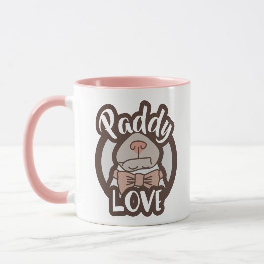 Paddy-Liebe-Tasse - Kunst durch Irina Kolby Tasse (Links)