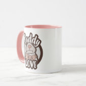 Paddy-Liebe-Tasse - Kunst durch Irina Kolby Tasse (Vorderseite Links)