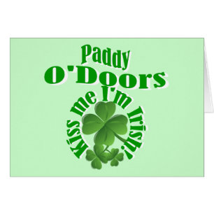 Paddy O'Doors, lustiger irischer Name
