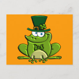 Paddy O'Frog Postkarte