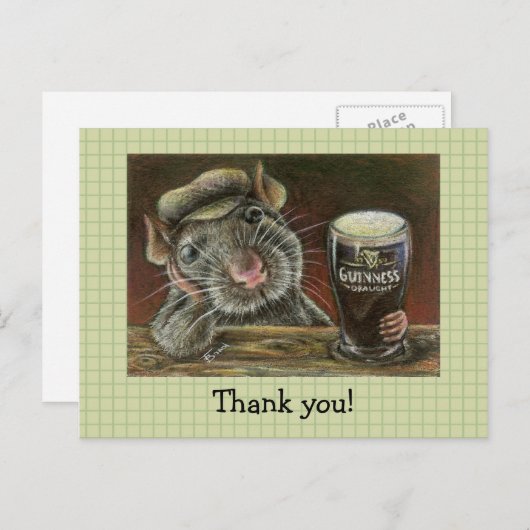 Paddy Postkarte (Vorne/Hinten)