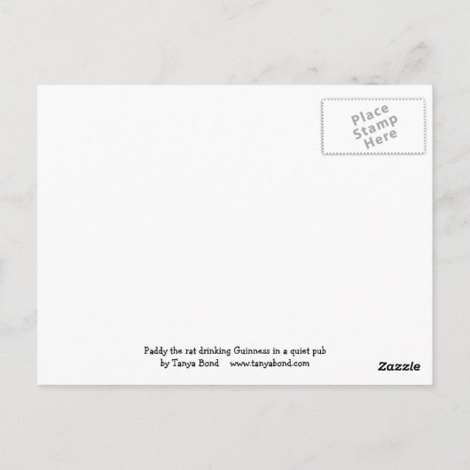 Paddy Postkarte (Rückseite)