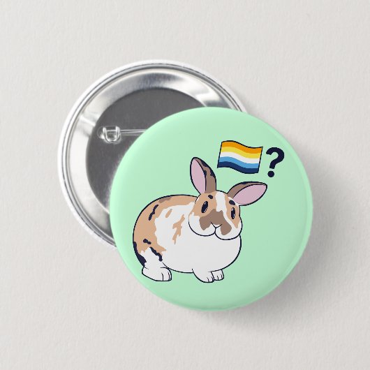 Paddy Pride Abzeichen (Aroace) Button (Vorne & Hinten)