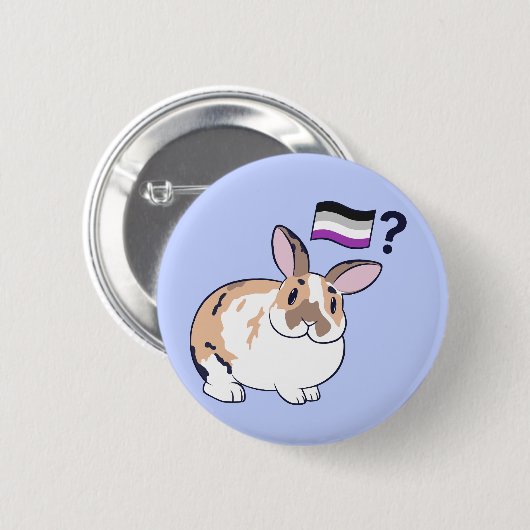 Paddy Pride Abzeichen (asexuell) Button (Vorne & Hinten)