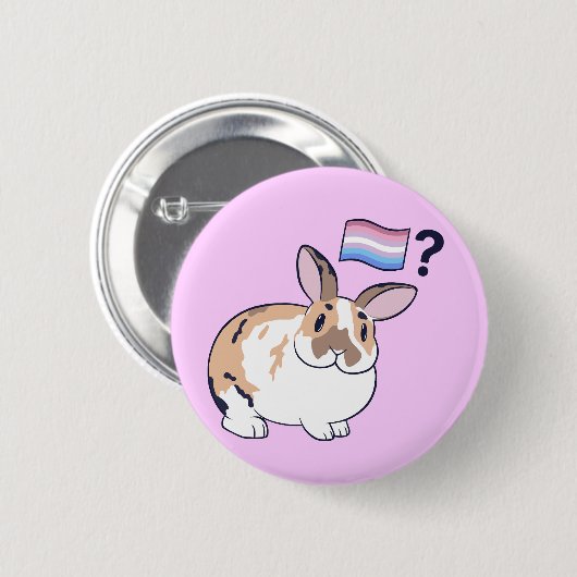 Paddy Pride Abzeichen (Bigender) Button (Vorne & Hinten)