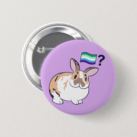 Paddy Pride Abzeichen (MLM) Button (Vorne & Hinten)