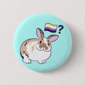 Paddy Pride Abzeichen (nicht binär) Button (Vorderseite)