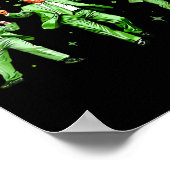 Paddy's Back Dancing Trump St Patricks Day St Patt Poster (Ecke)