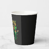 Paddy's Back Funny St Patrick's Day Trump Unterstü Pappbecher (Links)