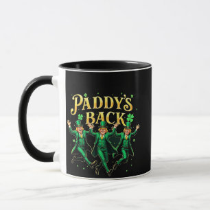 Paddy's Back Funny St Patrick's Day Trump Unterstü Tasse