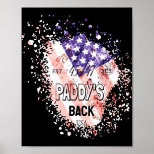 Paddy's Back Funny Trump1 Poster
