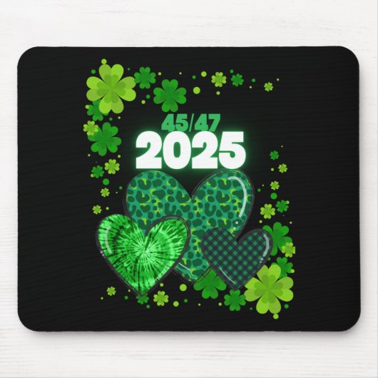Paddy's Back Funny Trump Mousepad (Vorne)