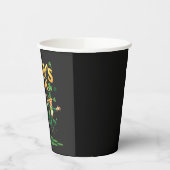 Paddy's Back Funny Trump St Patrick Day Leopard Pappbecher (Links)