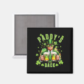 Paddy's Back Funny Trump St Patricks Day Irish Sha Magnet (Vorderseite/Rückseite)