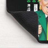 Paddy's Back Funny Trump St Patricks Day Men Wome Mousepad (Ecke)