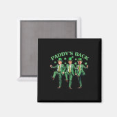 Paddy's Back St Patricks Day Funny Trump tanzt Magnet (Vorderseite/Rückseite)