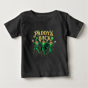 Paddy's Back St Patrick's Day Trump tanzen Baby T-shirt