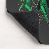 Paddy's Back St Patrick's Day Trump tanzen Mousepad (Ecke)
