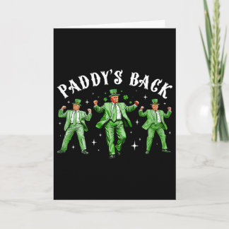 Paddy's Ck Lustiger Trump St. Patrick's Day Glücks Karte