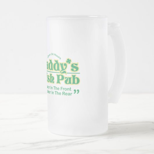 PADDY'S IRISH PUB MATTGLAS BIERGLAS (VorderseiteRechts)